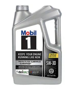 Mobil 1 Advanced Full Synthetic Motor Oil 5W-30 – 5 Quarts